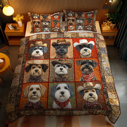 Outlaw Schnauzer WN0901091CL Duvet Cover Set