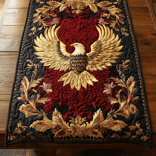 Royal Gold Eagle WY2802014CL Quilted Table Runner