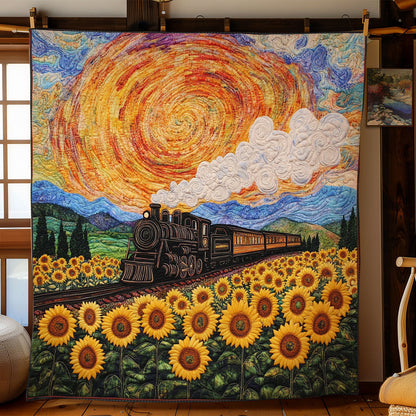 Blooming Train CW2205411CL Quilt