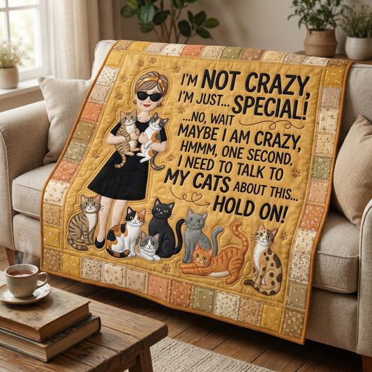 Crazy Cat Lady XR0604002CL Quilt