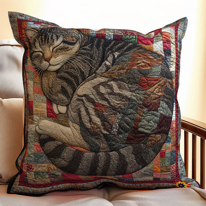 Sleeping Cat WY0212077CL Quilt Pillow Case