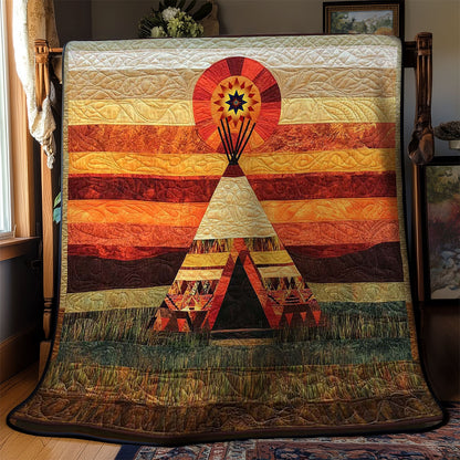 Native American Spirit Circle WN3010018CL Quilt