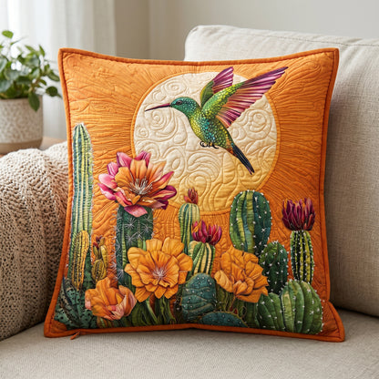 Desert Hummingbird XR1405001CL Quilt Pillow Case