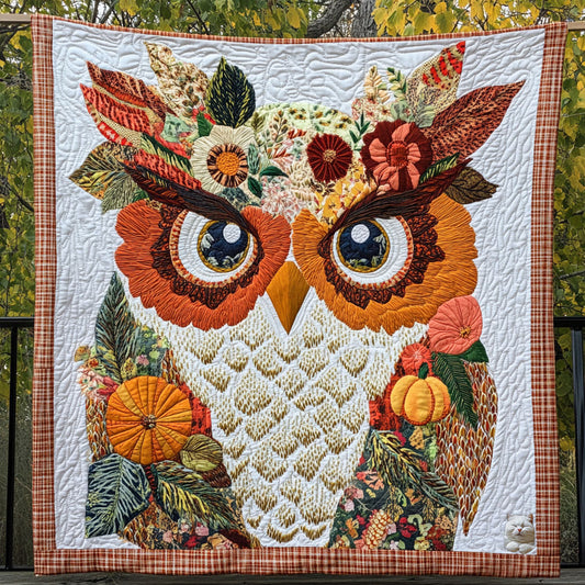 Owl WU1110026CL Quilt