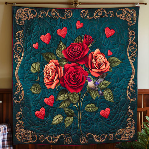 Valentine Rose Bouquet WP1112011CL Quilt