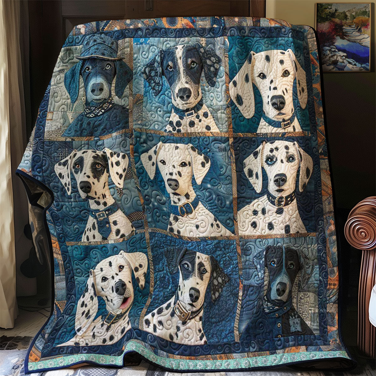Dalmatian Playful Comforter WN1209015CL Quilt
