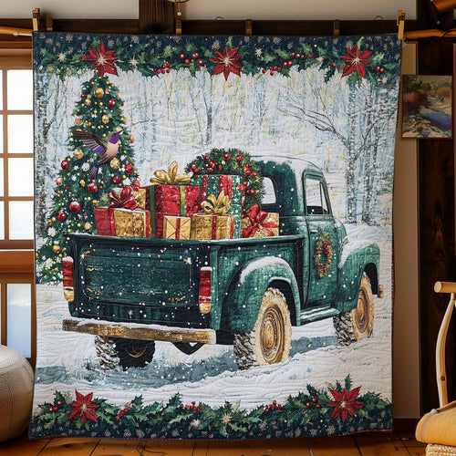 Merry Truck Journey WN2012024CL Quilt