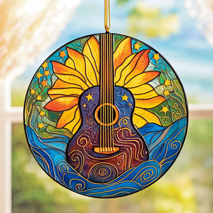 Sunflower Guitar WY2202222CL Suncatcher