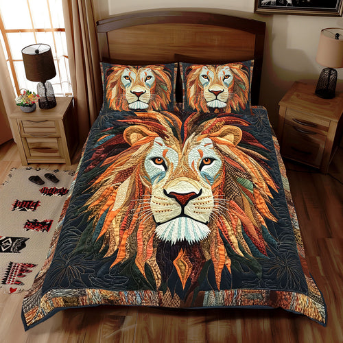 Lion Portrait WX1912069CL Duvet Cover Set