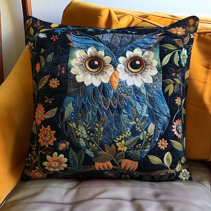 Enchanting Owl WJ1209041CL Quilt Pillow Case