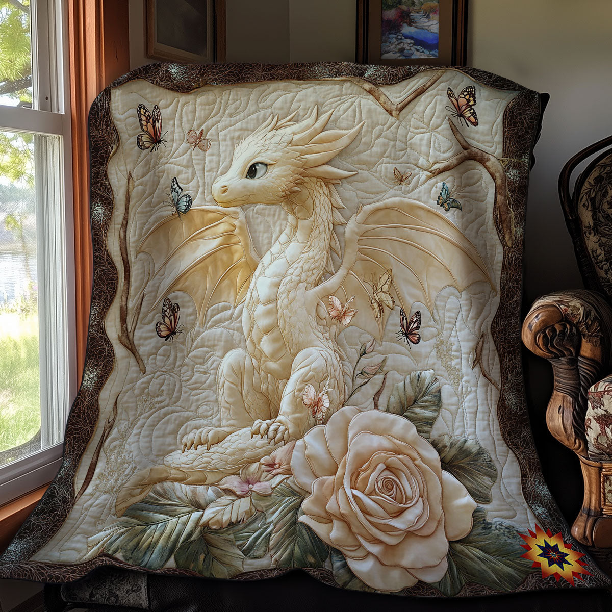 Princess Dragon WY2611005CL Quilt