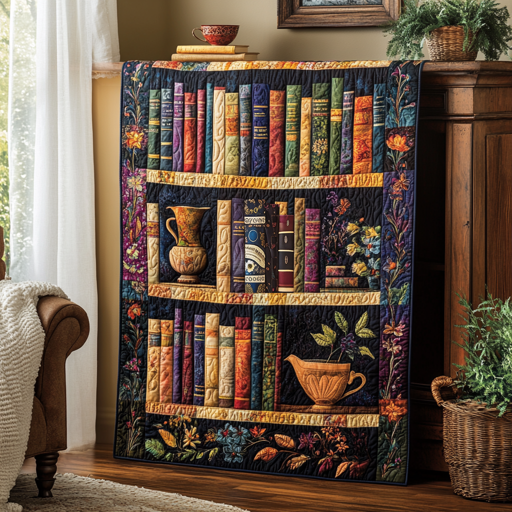 Book Lover WG2112001CL Quilt