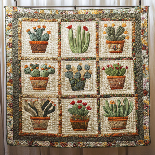 Vintage Cactus WJ1911024CL Quilt