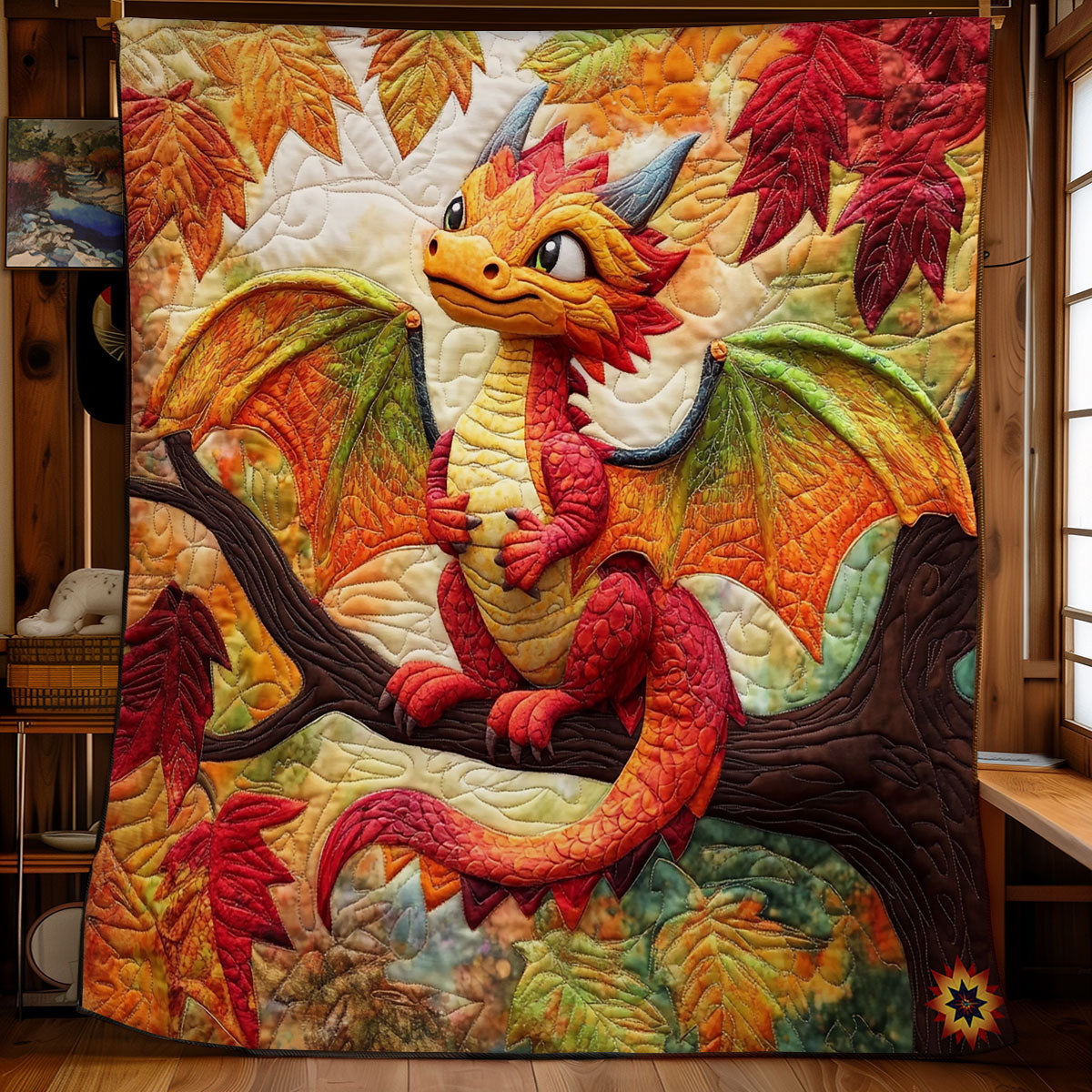 Autumn Dragon WY2011012CL Quilt