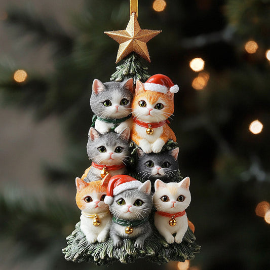 Jolly Kittens CP1610006CL Christmas Ornament