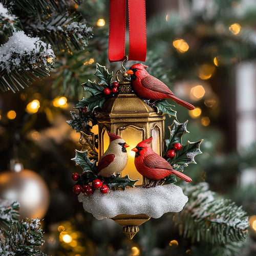 Peaceful Cardinal WN2110076CL Christmas Ornament