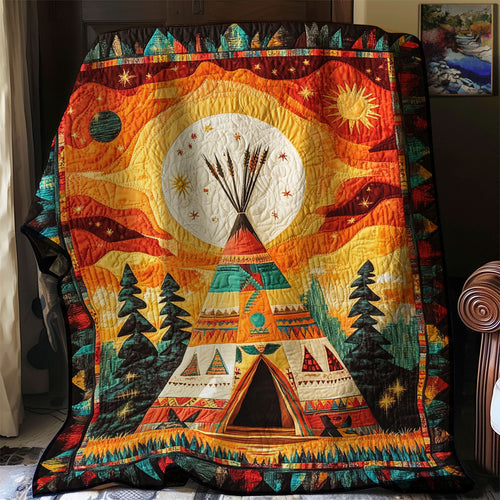 Sunlit Spirit Tepee WJ0701021CL Quilt