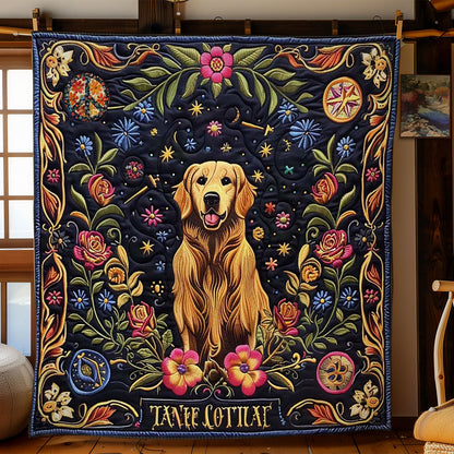 Golden Retriever's Justice 1210004CL Quilt