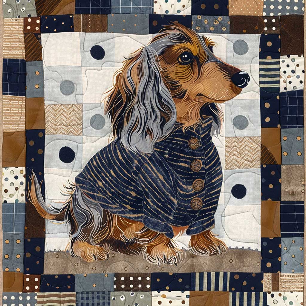 Dachshund WJ1807009CL Quilt