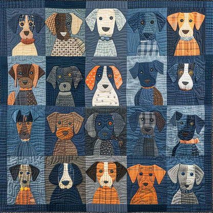 Dachshunds Faces WM2707001CL Quilt