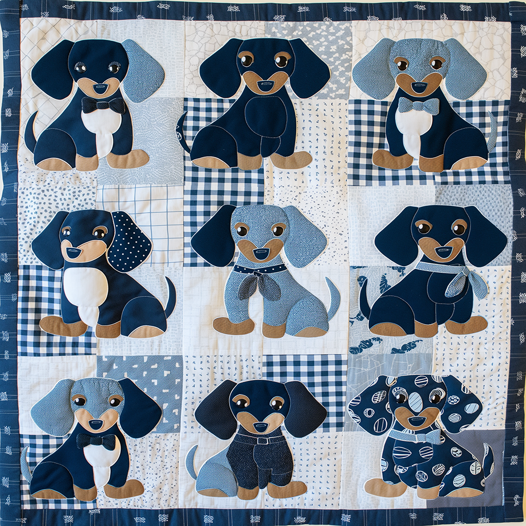 Dachshunds WJ2406006CL Quilt