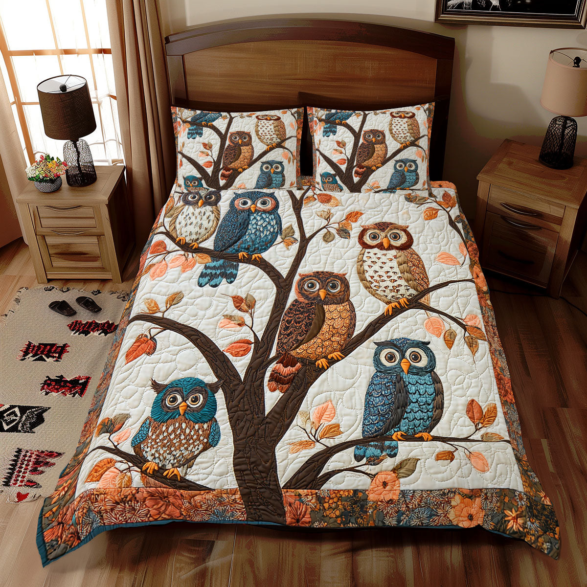 Owls WX1312092CL Duvet Cover Set