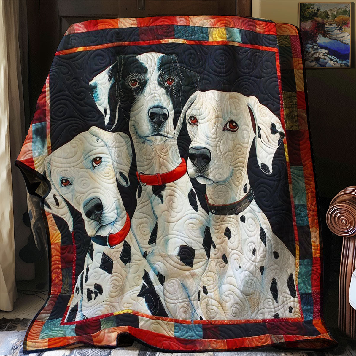 Dalmatian Brothers WN2907031CL Quilt