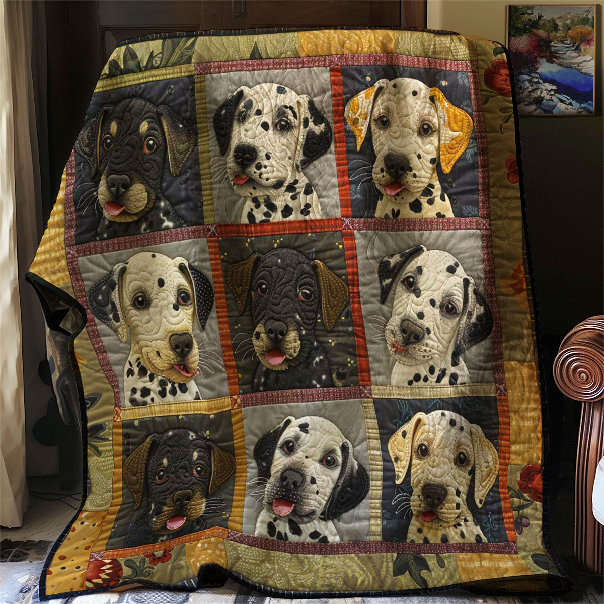 Dalmatian Cozy WN2907046CL Quilt
