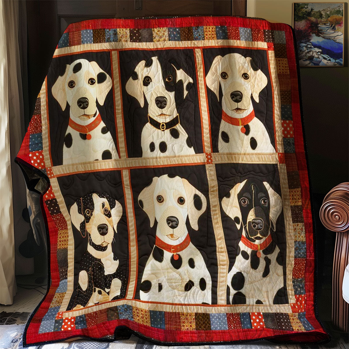 Dalmatian Dogs WN2907037CL Quilt