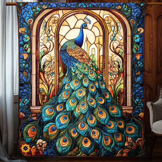 Peacook Window WX0711036CL Quilt