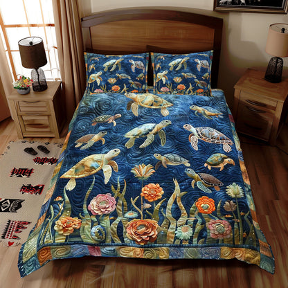 Sea Turtle WJ1209036CL Duvet Cover Set