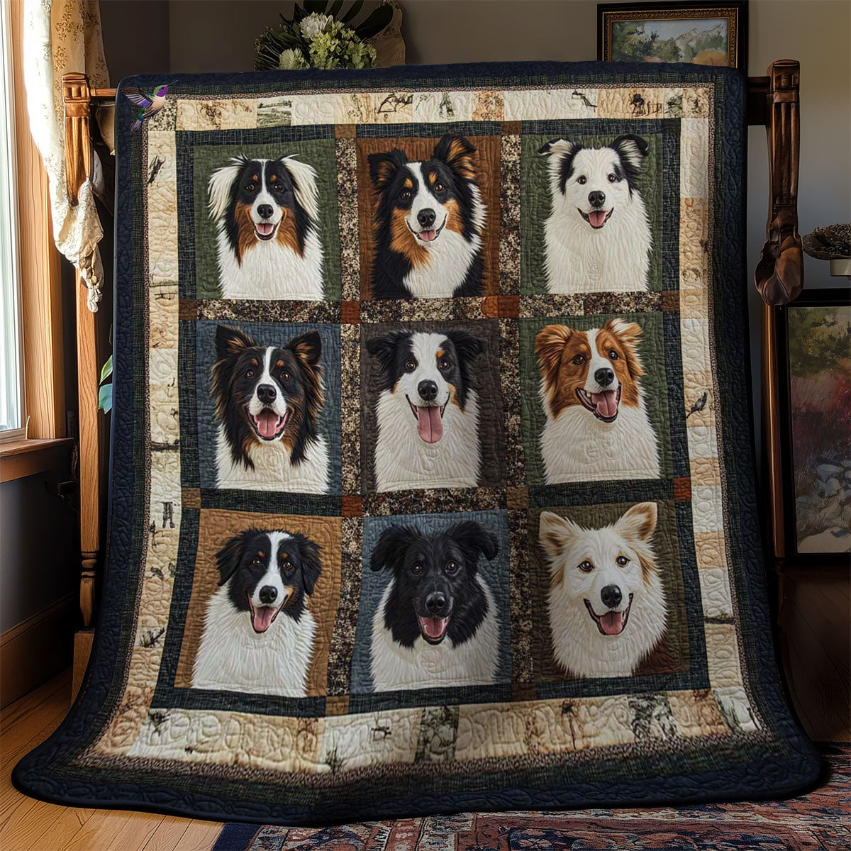 Classic Border Collies WN2910036CL Quilt