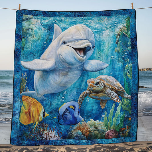 Ocean Life WY1411004CL Quilt