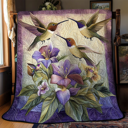 Charming Hummingbird WY0611006CL Quilt