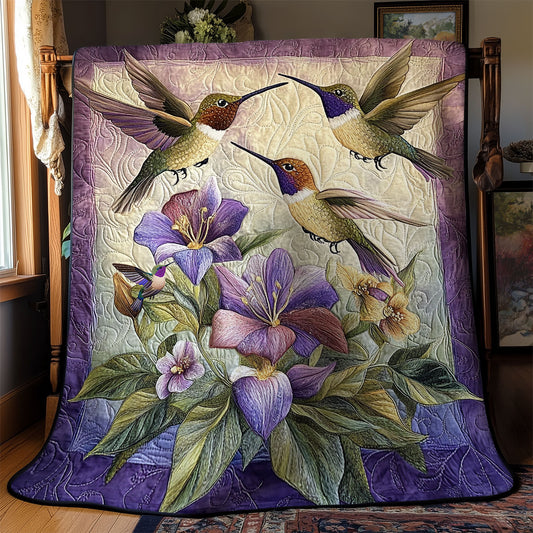 Charming Hummingbird WY0611006CL Quilt
