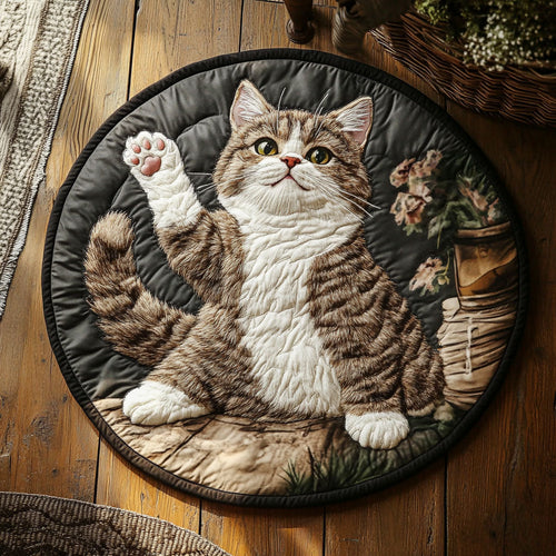 Wave Paw CP3005008CL Quilted Round Mat