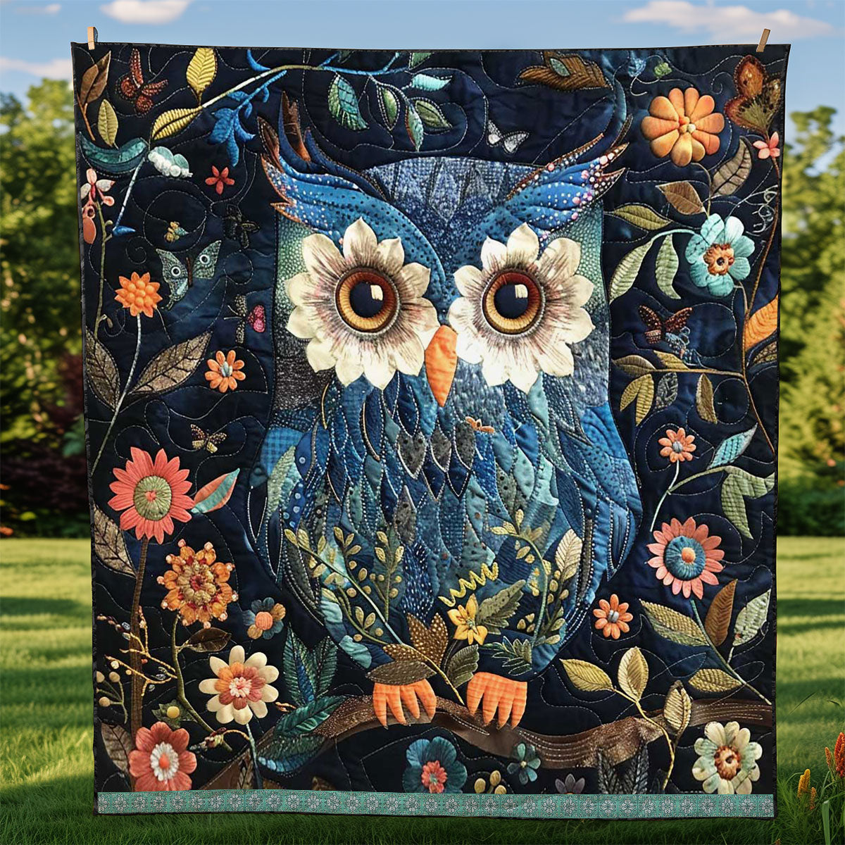 Enchanting Owl WJ1209011CL Quilt