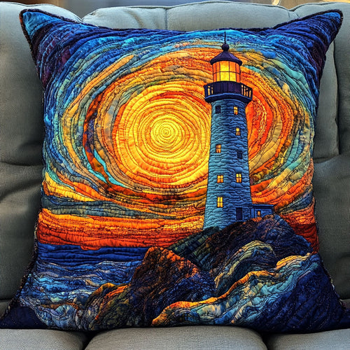Celestial Lighthouse CW1607012CL Quilt Pillow Case