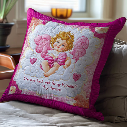 Love Cupid WY0101023CL Quilt Pillow Case