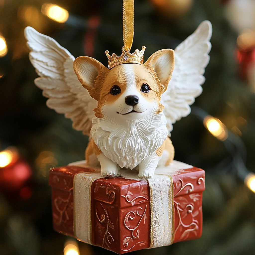 Winged Gift CP2411106CL Christmas Ornament
