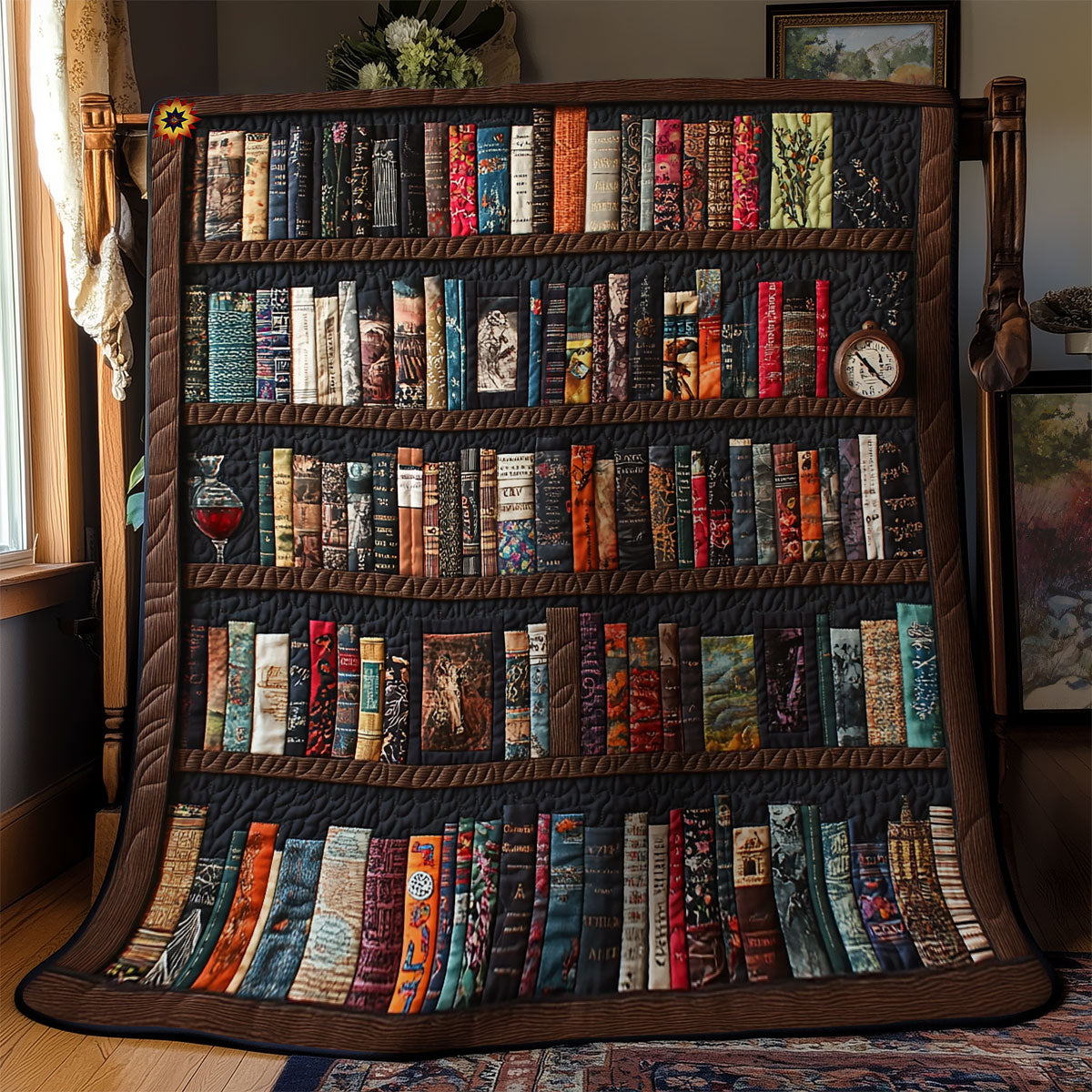 Bookshelf WY2111023CL Quilt