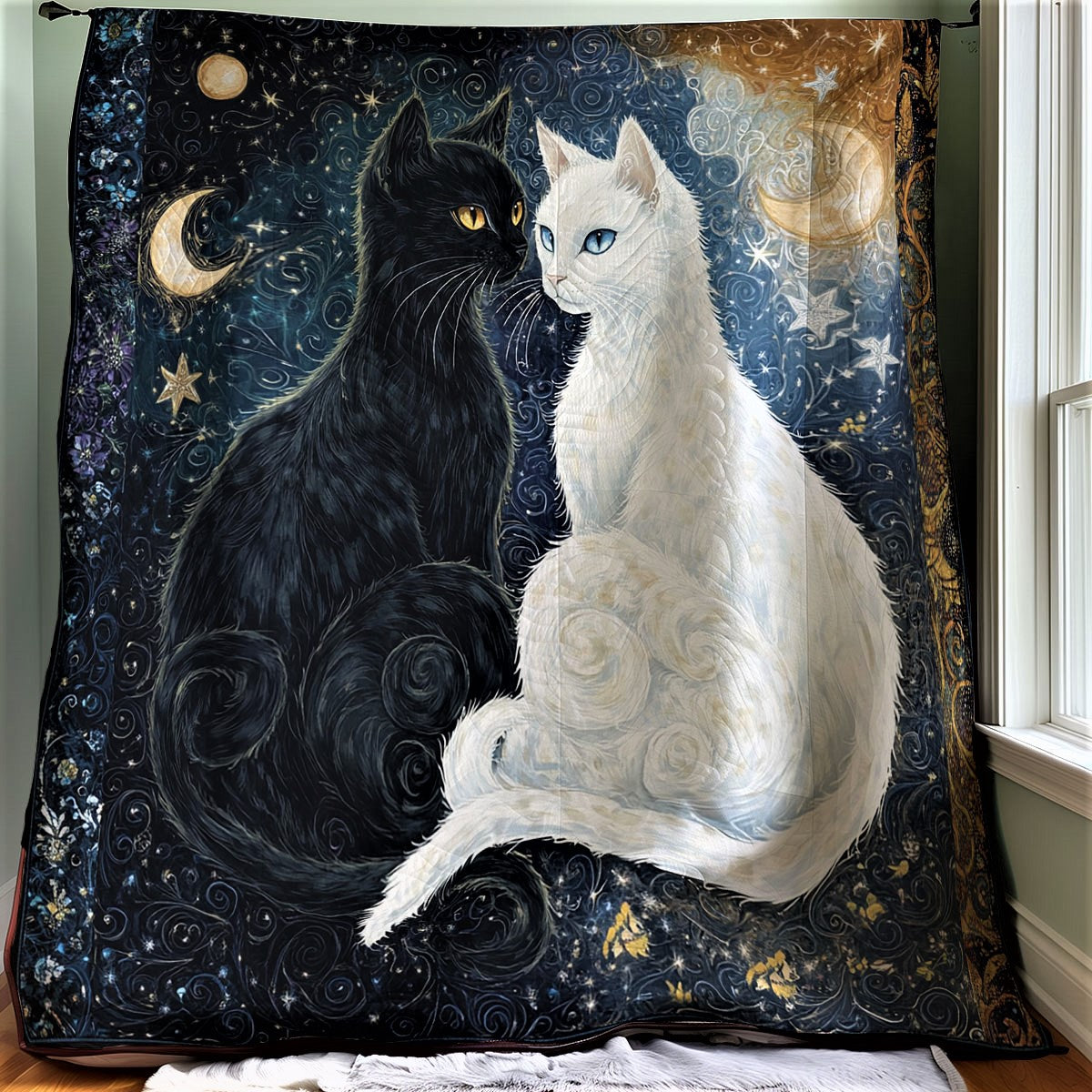 Spirit Cats XB0704052CL Quilt