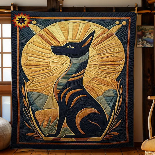 Egyptian Sunlit Dog WN1010103CL Quilt