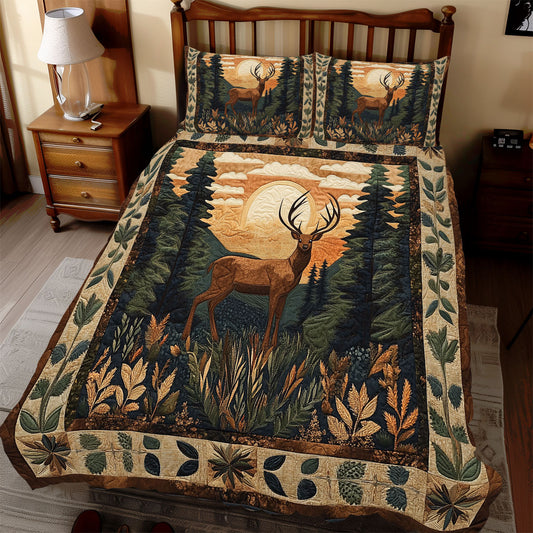 Deer Forest WX1912084CL Duvet Cover Set