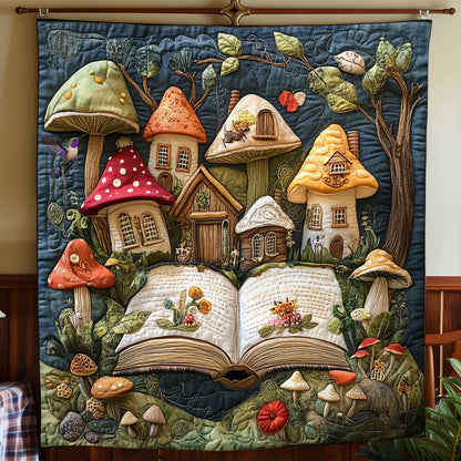 Magic Mushroom Forest Book WY1811054CL Quilt