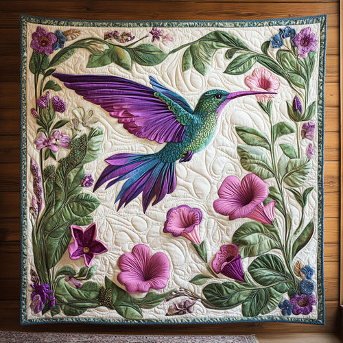Hummingbird Blossom CW2708034CL Quilt