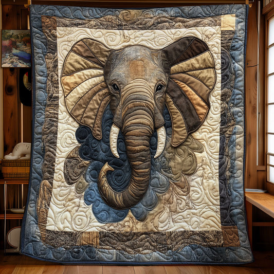 Radiant Elephant WX3112035CL Quilt