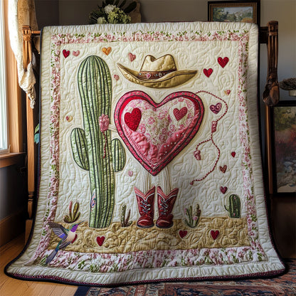 Cowboy Valentine WN0412051CL Quilt