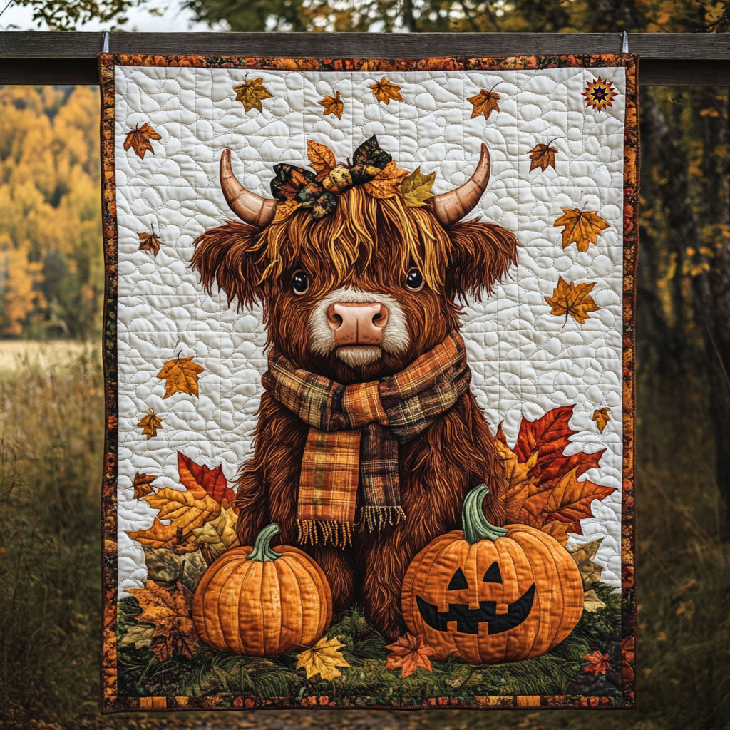 Cow Halloween WT1010029CL Quilt