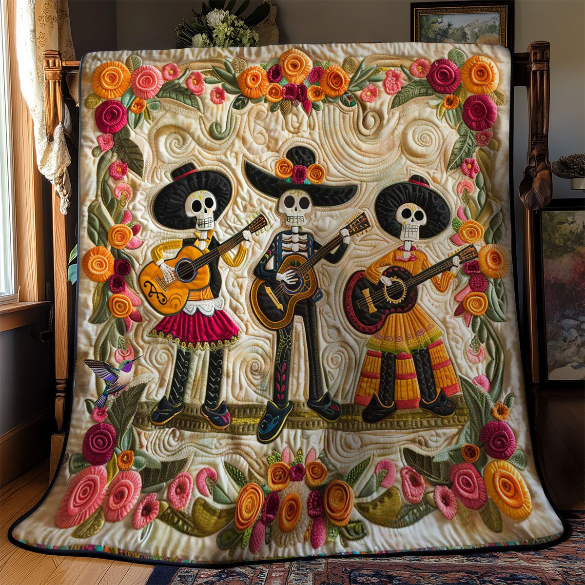 Skeleton Serenade WN2610012CL Quilt